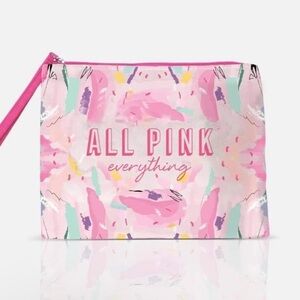Unbranded All Pink Everything Nylon Makeup Bag